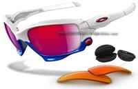 Oakley Jawbone Custom Matte White / Polsitive Red Iridium Polarized (1618)